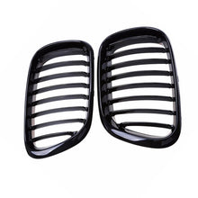 Load image into Gallery viewer, Gloss Black Front Bumper Hood Kidney Grille Grills for BMW X5 E53 2000-2003 ST