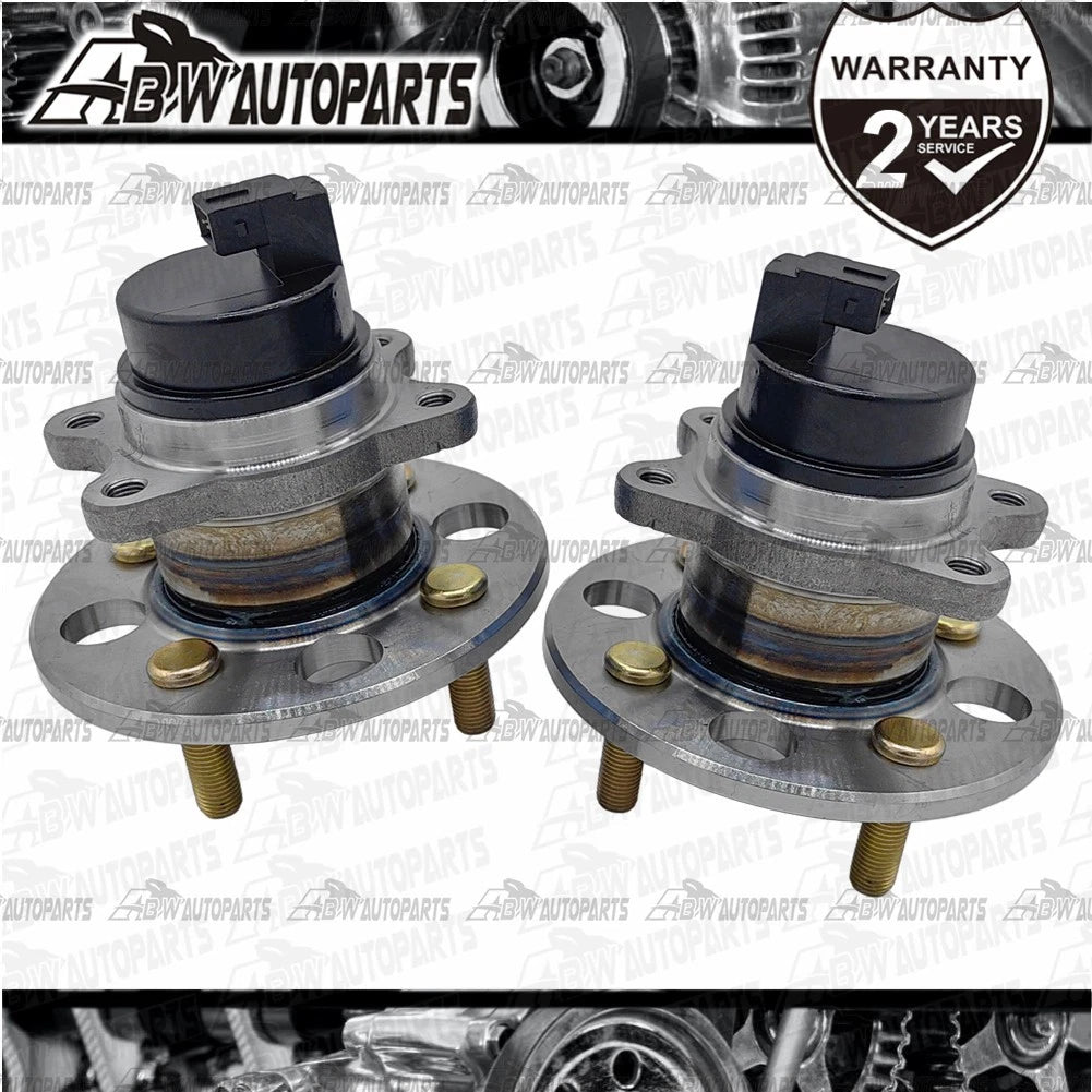 2pcs Rear Hub Wheel Bearing For Hyundai i20 PB Getz TB Accent MC Kia Rio JB ABS