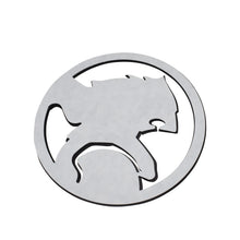 Load image into Gallery viewer, Holden Gloss Black Lion Badge to Suit Commodore VE VF SV6 SS SSV Front Grille