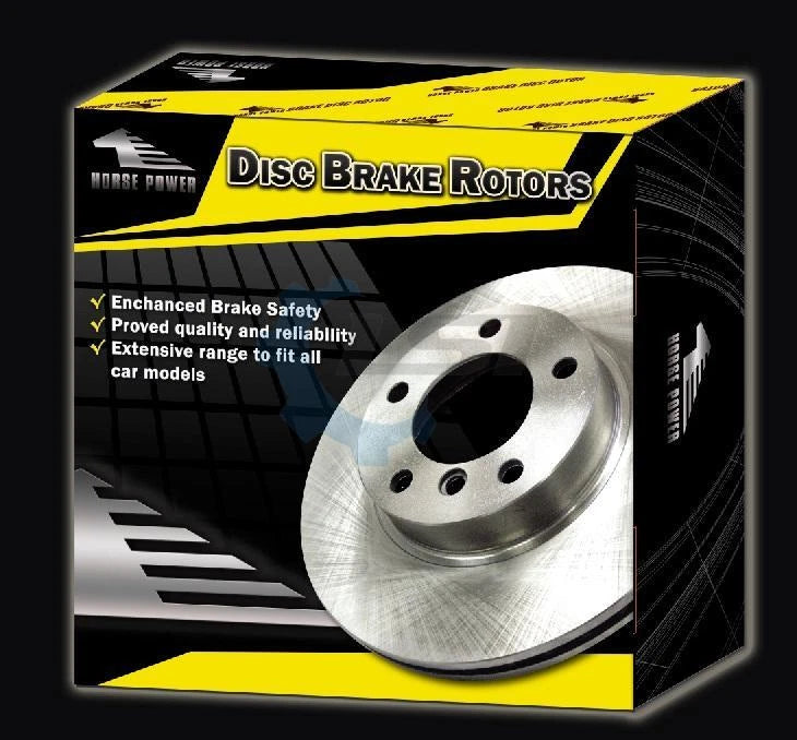 Pair of 280mm front vented brake disc rotors for Volkswagen Transporter T4