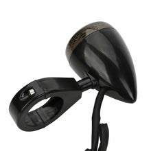 Load image into Gallery viewer, 4x 39mm Fork Front Rear LED Turn Signal Light For Harley Chopper Cruiser Black S