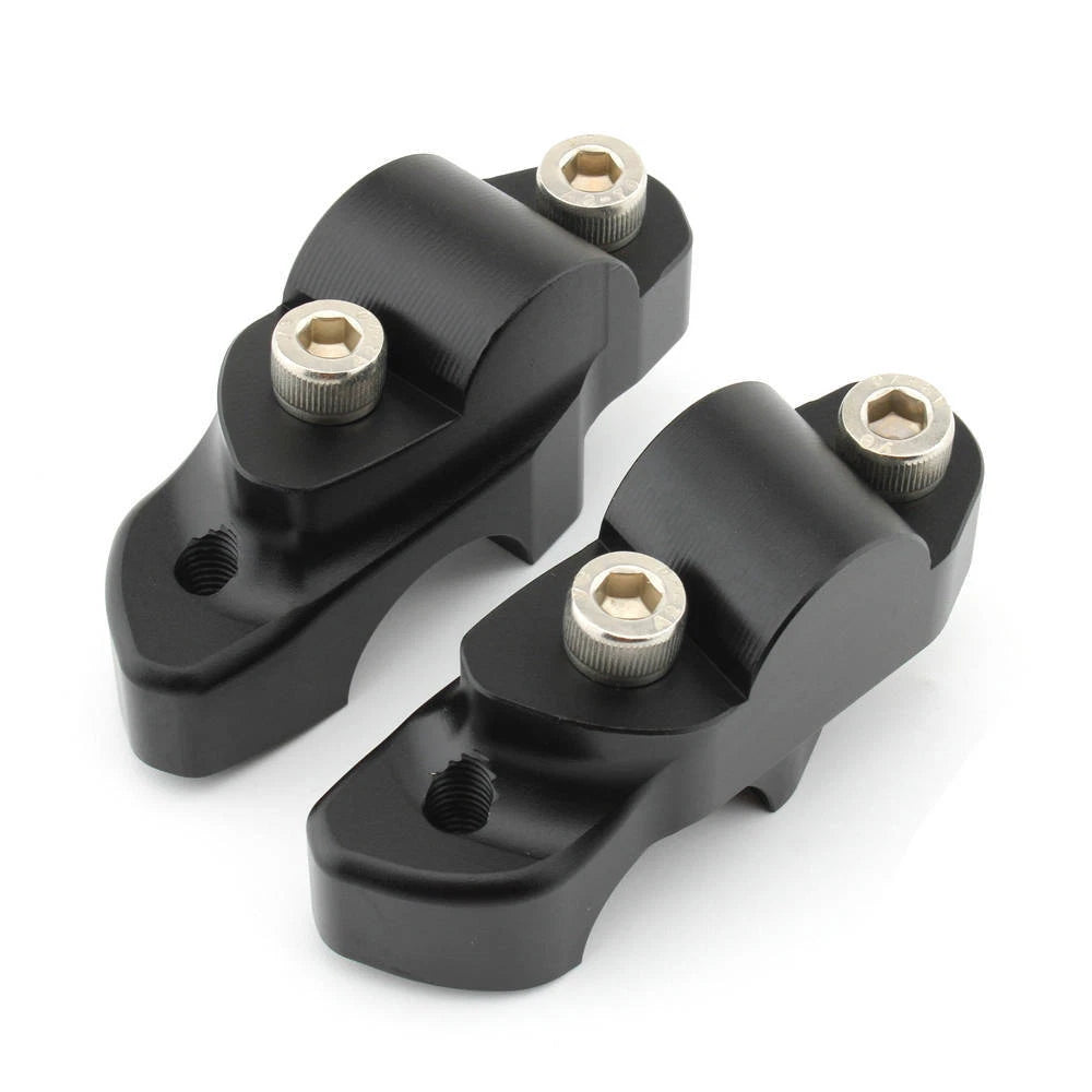 For Suzuki GSX-S1000F 2015+ Handlebar Riser Mount Clamp Black Move Back Adaptor