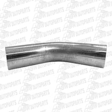 Load image into Gallery viewer, Exhaust Pipe Mandrel Bend - 3" Inch 45 Degree (76mm) Aluminised Mild Steel
