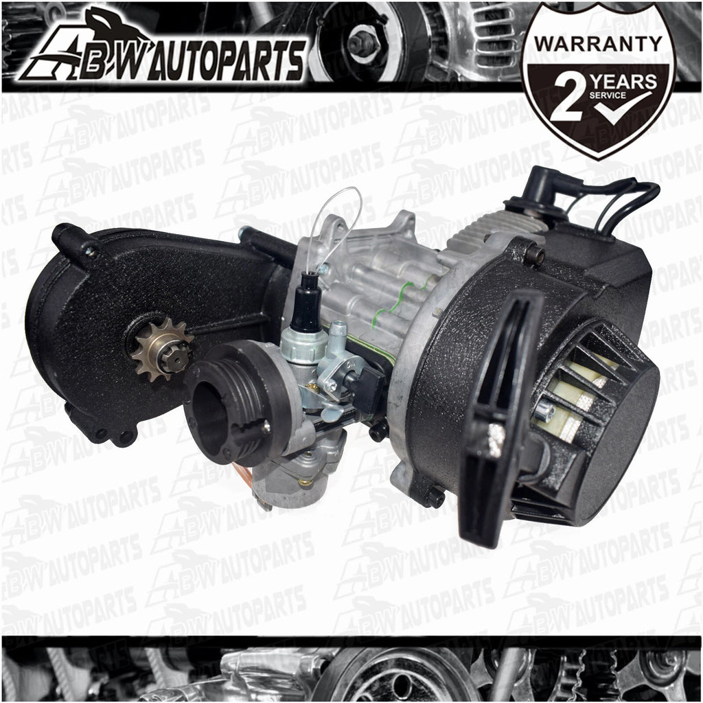 49cc 2 Stroke Pull Start Engine Motor Mini Pocket Pit Dirt Quad Bike ATV Scooter