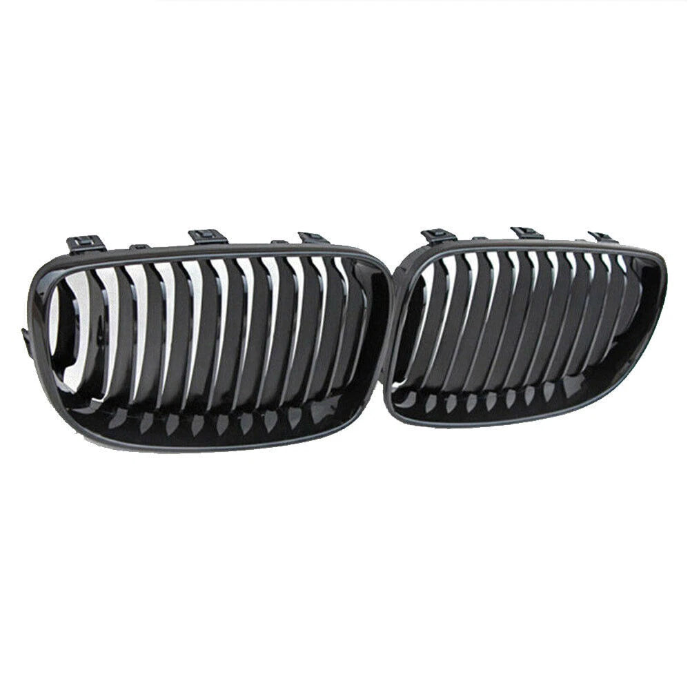 Gloss Black Kidney Front Grille Grill For BMW 1 Series E81 E87 E82 E88 2008-2013