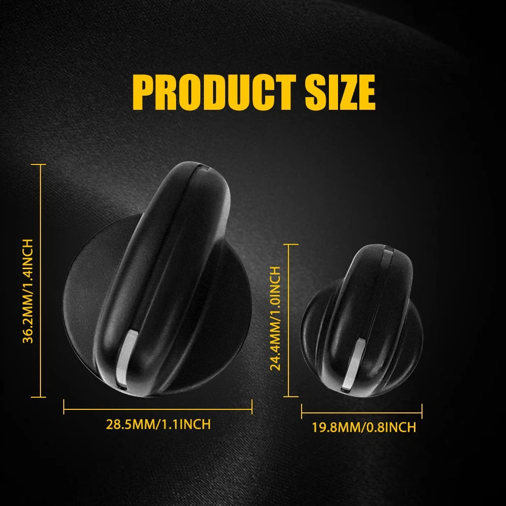 3x AC Heater Fan Control Knobs For Mazda Bravo B2500 B2600 B4000 Ford Courier