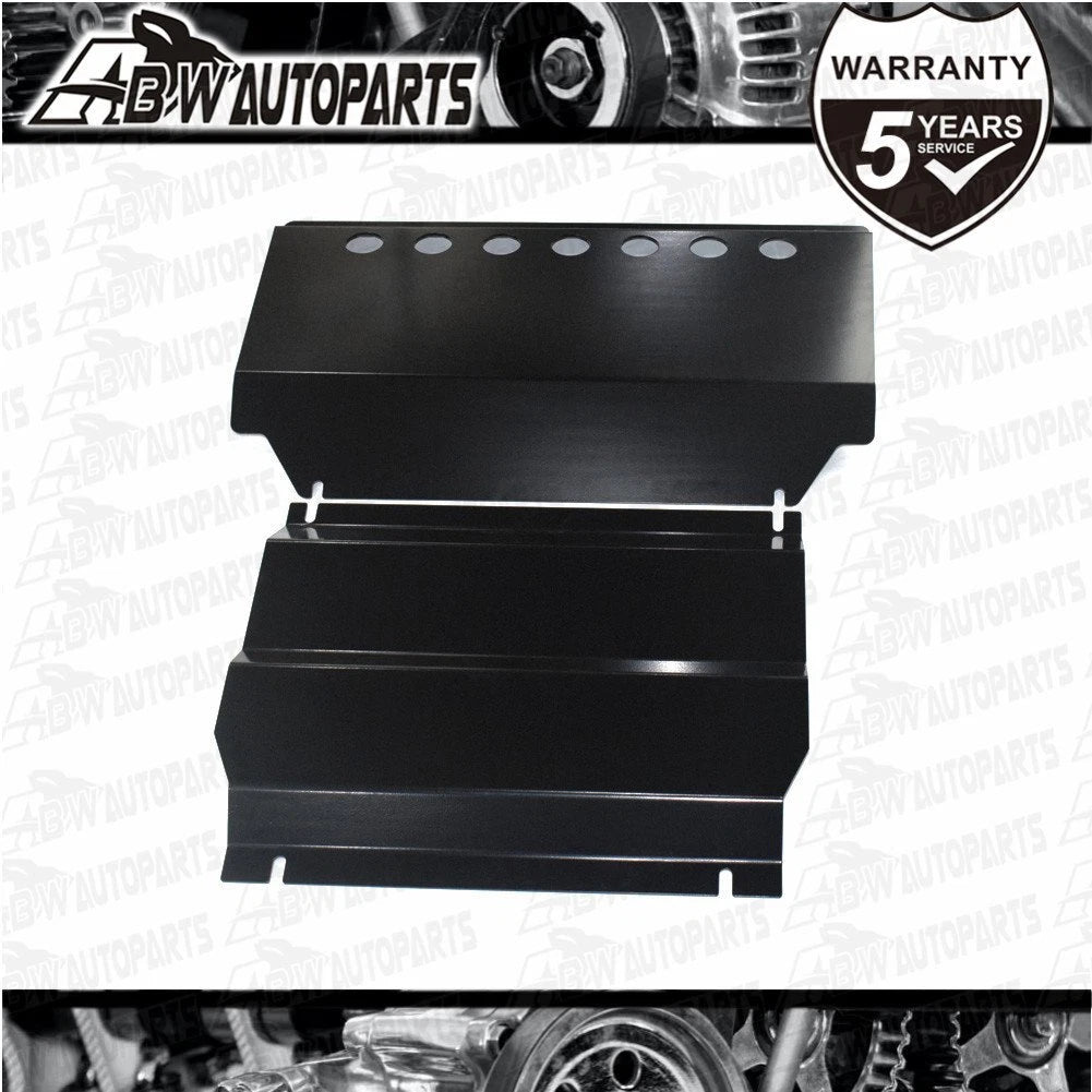 Steel Bash Plate Heavy Duty 3mm Black fit for Mitsubishi Triton MN/ML 2006-2015