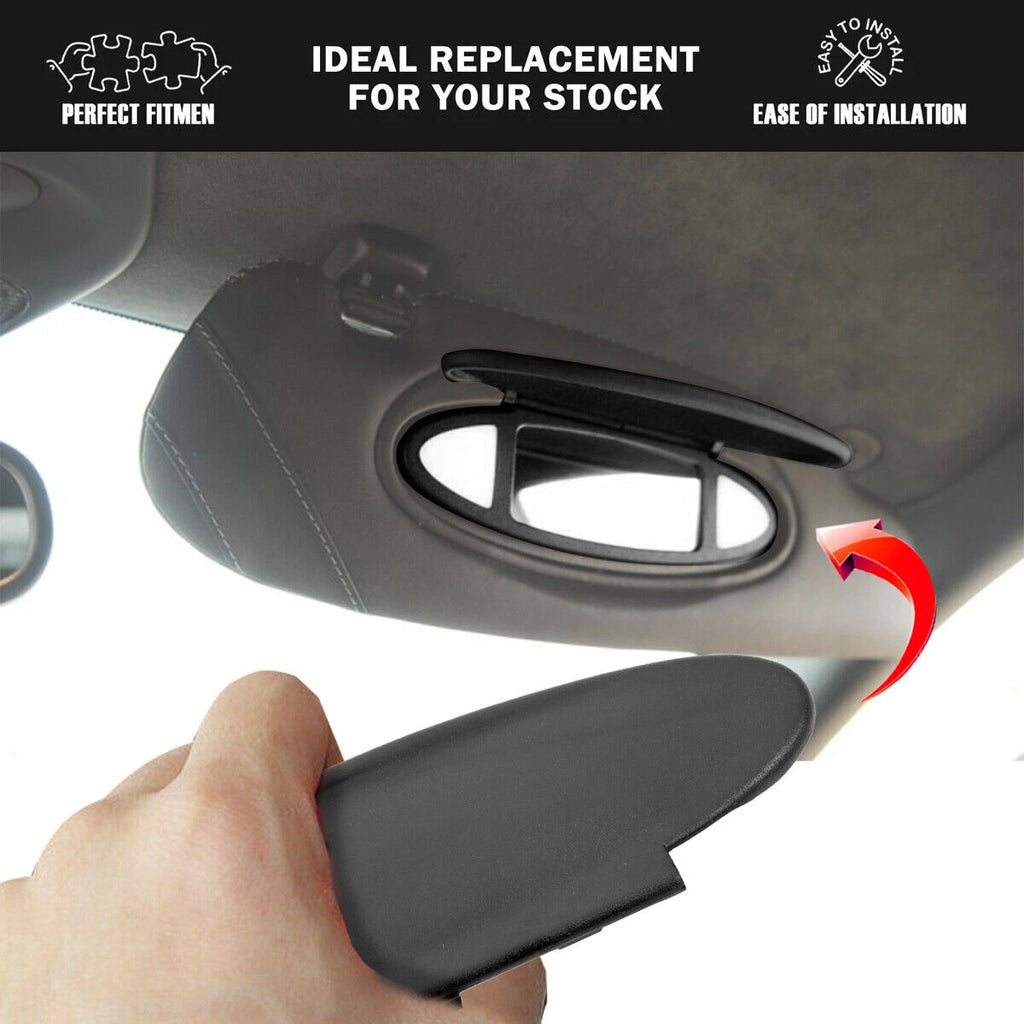 2pcs For Porsche 996/997-911 986/987 for Boxster Visor Vanity Mirror Covers