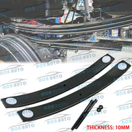 2pcs 10mm Thick Universal 1.5-2Inch Add A Leaf Helper Spring Kits 35mm-50mm