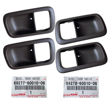 Load image into Gallery viewer, GENUINE Toyota LandCruiser 80 Series Inner Door Bezel Trim Brown Set of 4