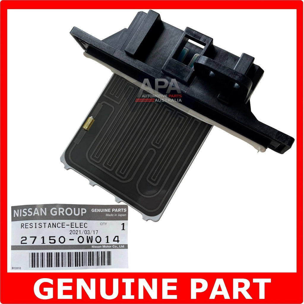 GENUINE Nissan Patrol GU Y61 Heater Fan Blower Motor Speed Resistor