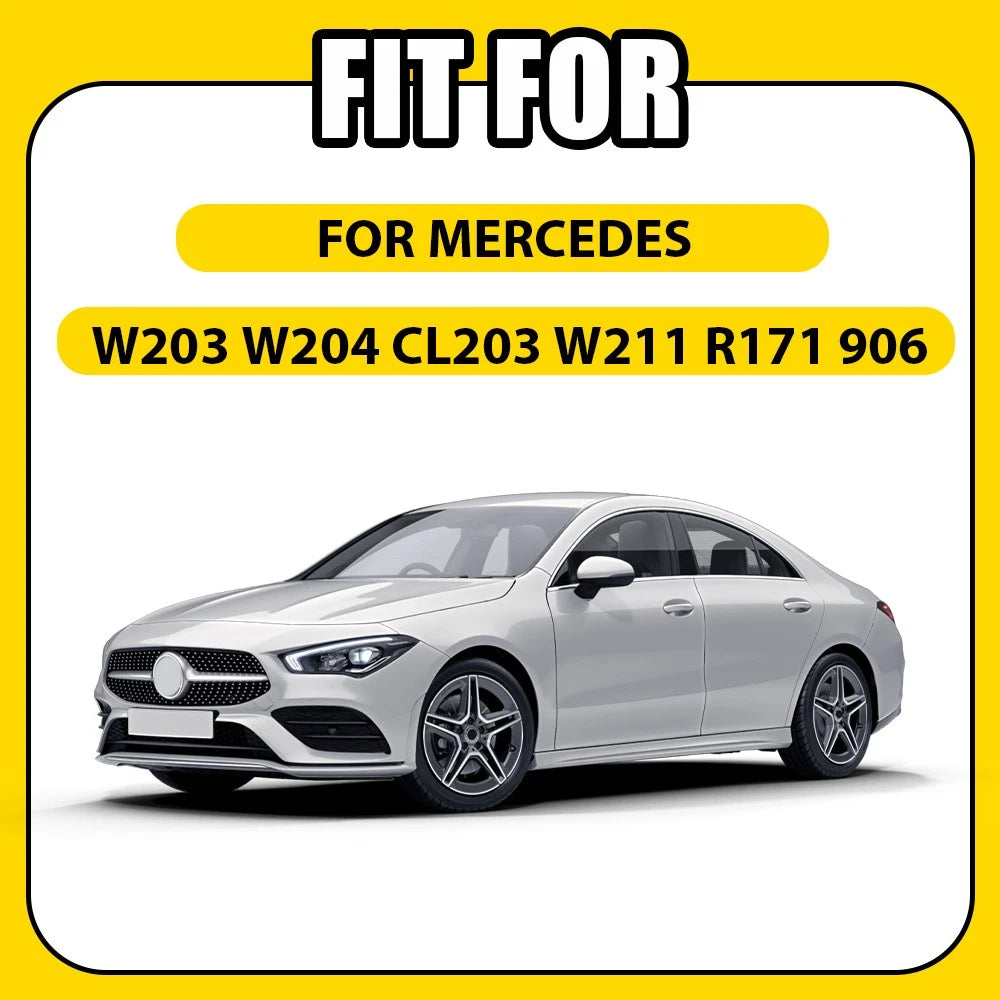 2x Thermostat With 2 O-ring Seal for Mercedes C-Class W203 W204 CL203 W211 R171