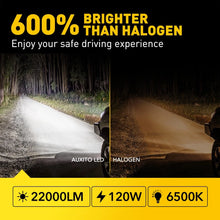 Load image into Gallery viewer, 4-40x 30000LM H8 H9 H11 9005 LED Headlight Globes Bulbs Super White 12V NEWA