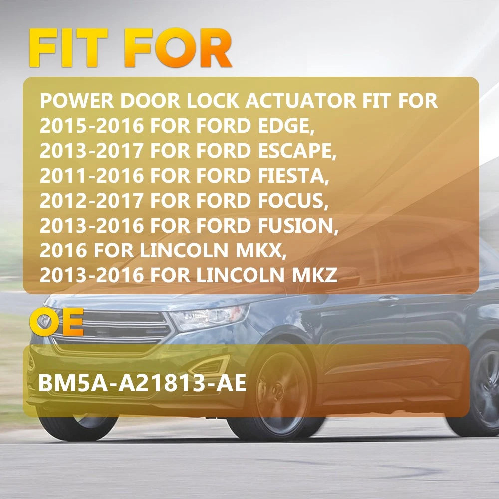 2x BM5AA21813AE For Ford Escape Fiesta Door Latch Lock Actuator Front RH NEW