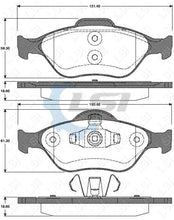 Load image into Gallery viewer, Front Brake Pads and Disc Rotors Set for Mazda MAZDA 2 1.5 DY 2003 -2008