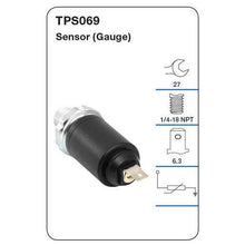 Load image into Gallery viewer, Tridon Oil Pressure Switch TPS069