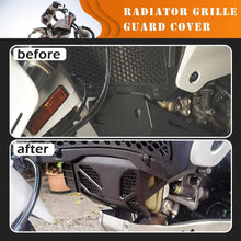 Load image into Gallery viewer, Black Engine Grille Radiator Guard Protector Cover For Ducati Desert X 2022-2023