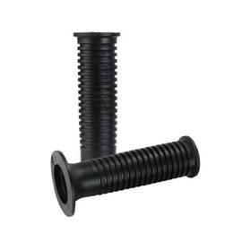 1Pair Black rubber motorcycle handlebar hand grips for BMW R1100 R1150 F650 ST