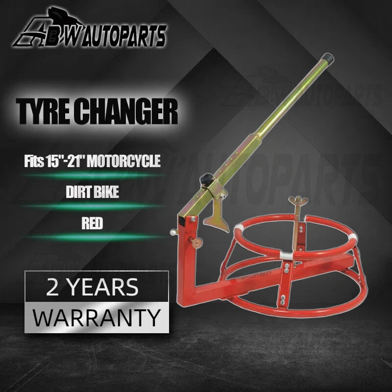 Bead Breaker 15"- 21" Tire Changing Stand Tire Changer for Motorcycle Dirt Bikes