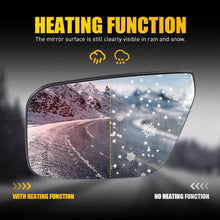 Load image into Gallery viewer, Right Side Mirror Glass for Nissan Navara D40 2007-2015 With Heated Convex Base