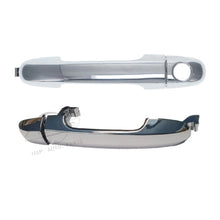Load image into Gallery viewer, 2pc Front Left &amp; Right Outer Door Handle Chrome For Hyundai i20 PB 2009-15