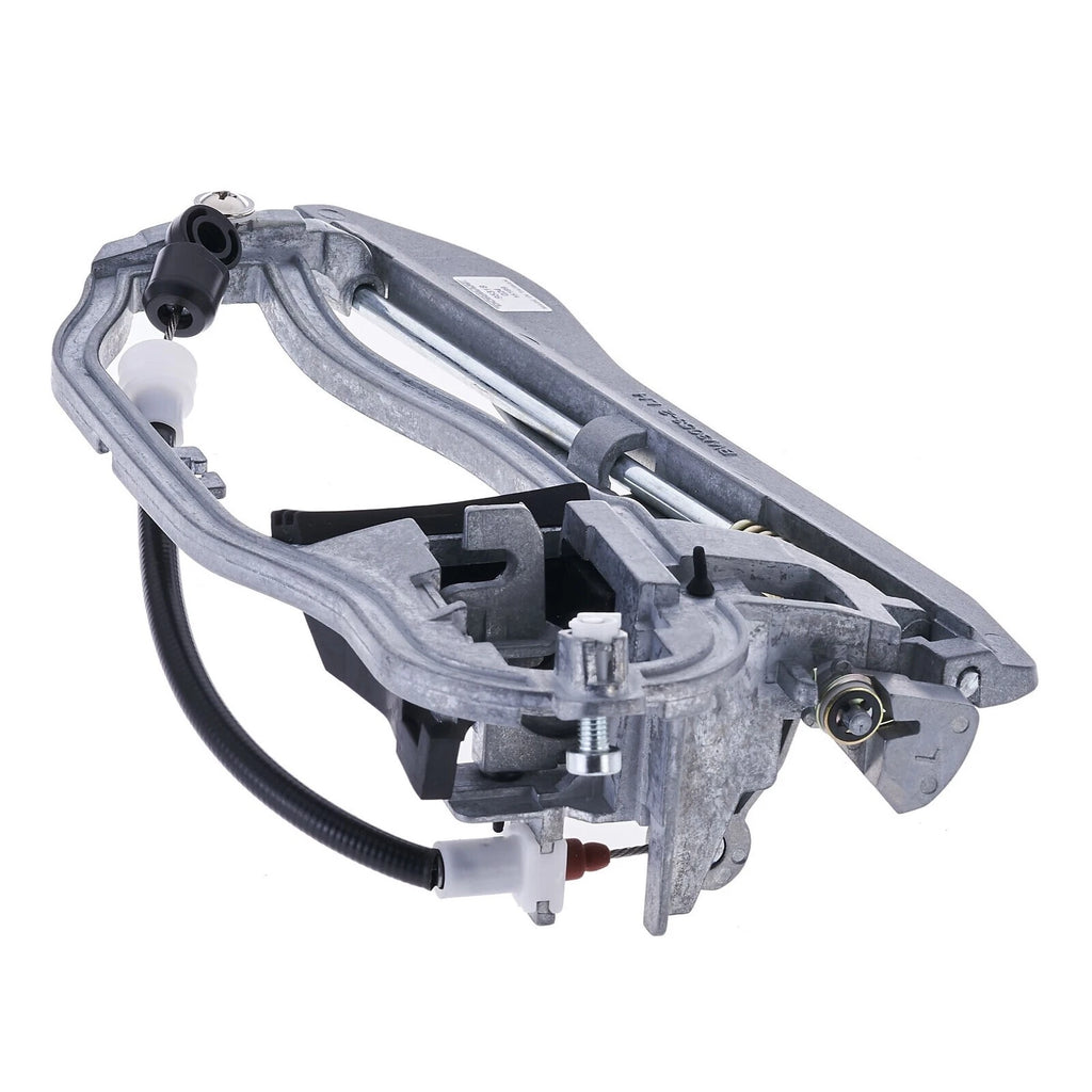 Left Rear Outer Door Handle Carrier W/ Cable for BMW X5 E53 2000~07 51228243635
