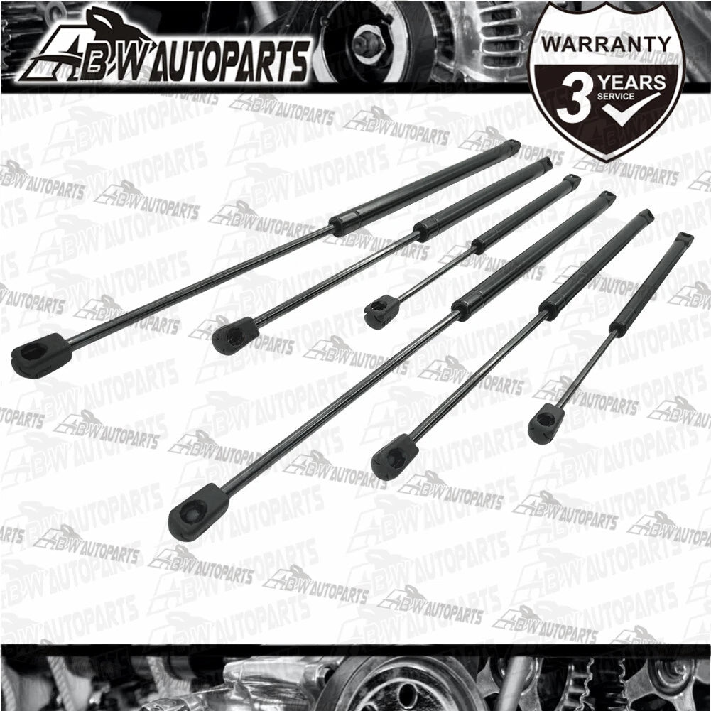 6pcs For FORD Territory SX SY Bonnet Tailgate Window Glass Gas Struts 2004-2011