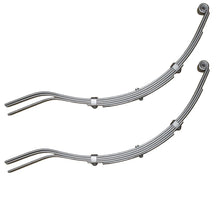 Load image into Gallery viewer, 5 Leaf Slipper Spring and Eye Trailer Parts One Pair Dacromet Galvanised 1000kg