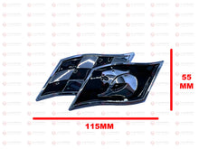 Load image into Gallery viewer, Black HSV Racing Flag Badge Emblem Holden Commodore V8 SV6 SS SV8 GTS R8 Maloo