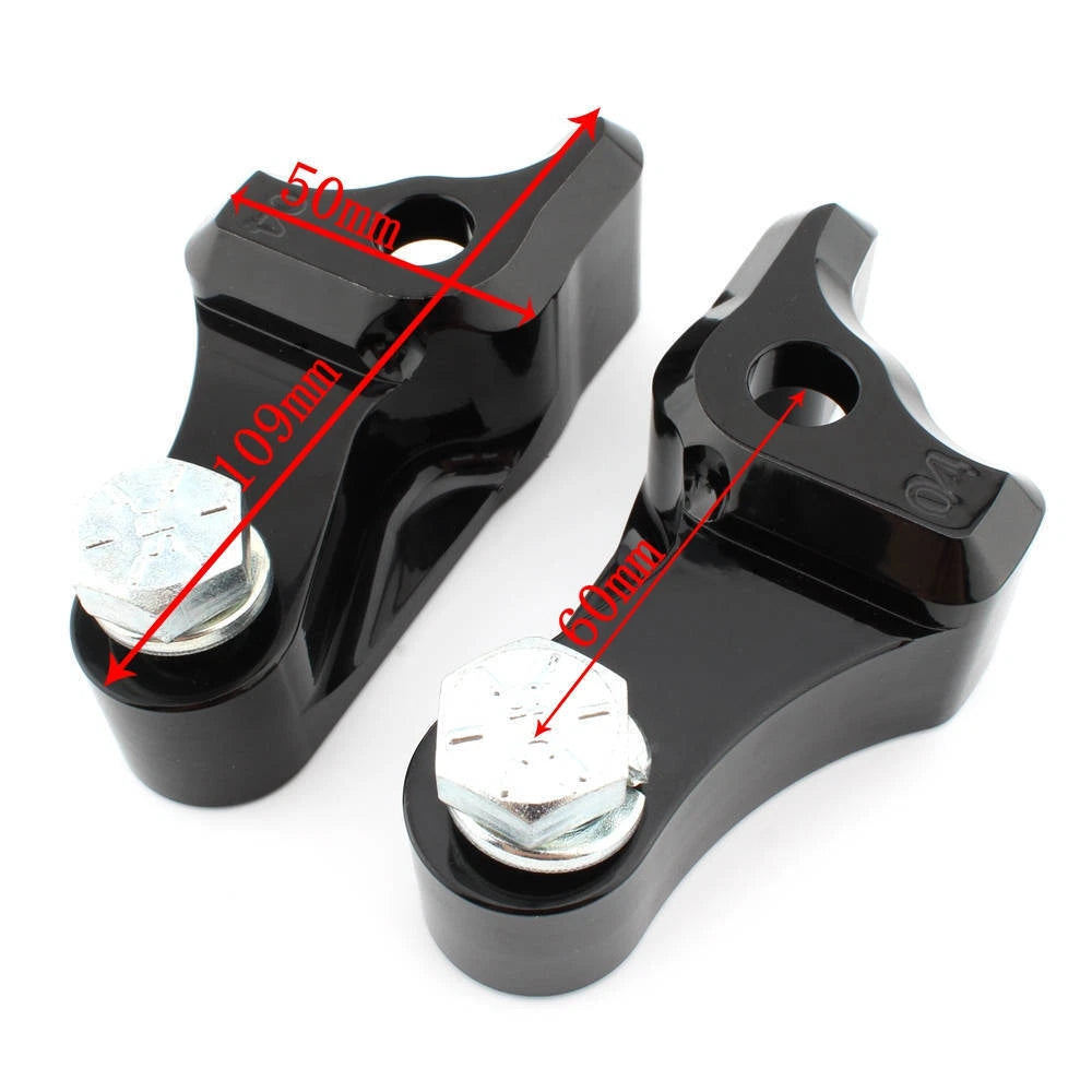 Black Rear Lowering Kit For Harley Electra Glide FLHTK Road Glide Road King FLHR