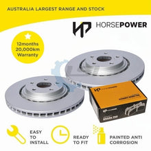 Load image into Gallery viewer, Front Brake Pads and Disc Rotors Set for Lexus RX350 GGL15 2009-2015