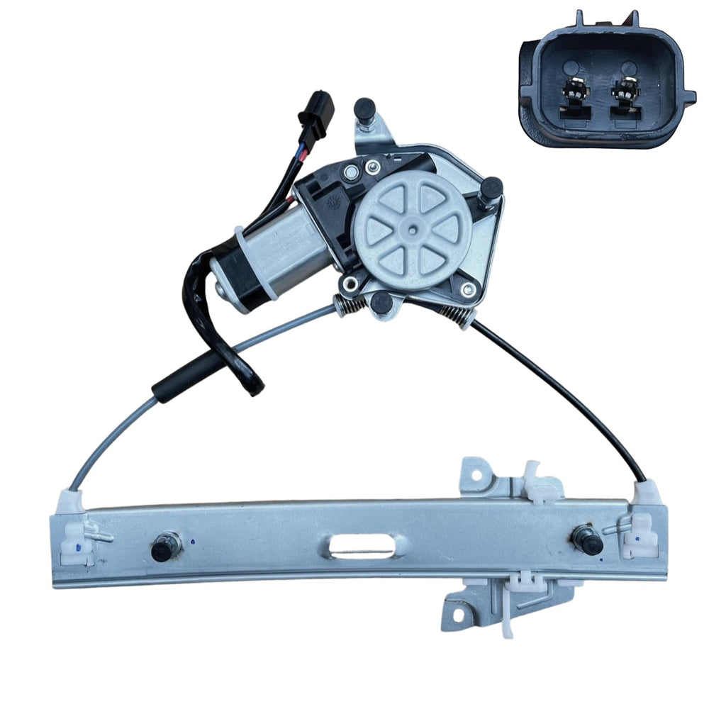 Rear Left Window Regulator With Motor 2 Pins for Ford Escape ZA ZB ZC 01-07