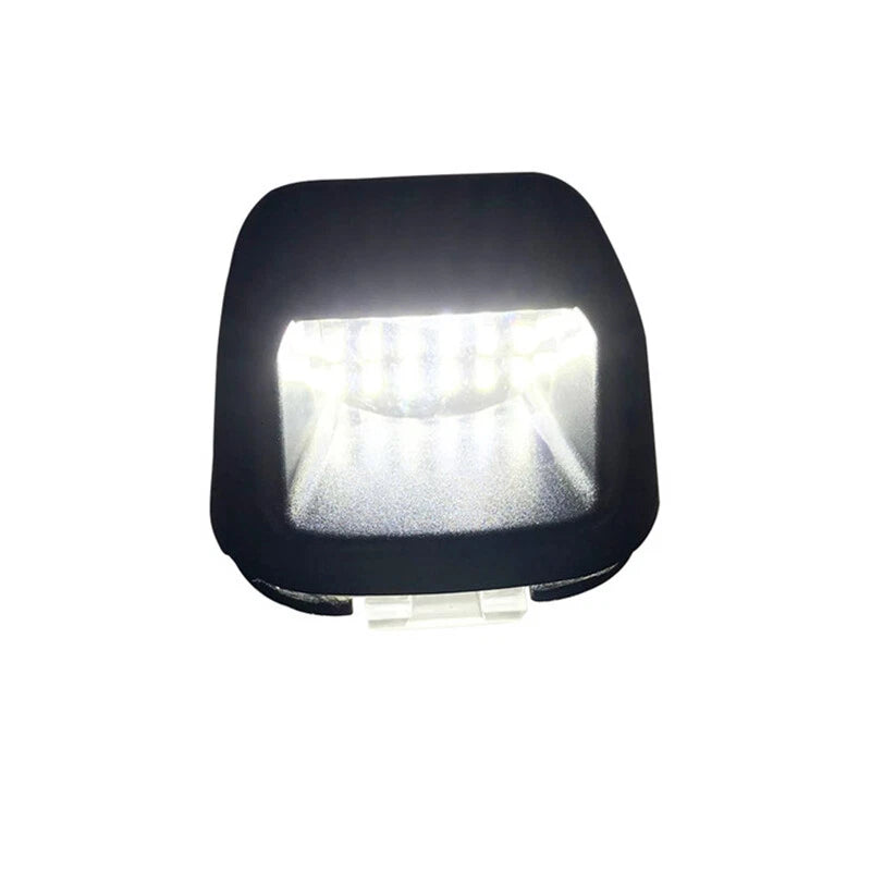 2PCS For Nissan Navara D40 Frontier License Number Plate Light Rear Bumper Lamp