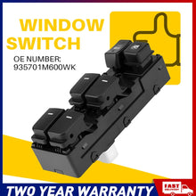 Load image into Gallery viewer, Electric Power Window Switch 93570-1M600WK Suitable for Kia Cerato 2010-2013 AU