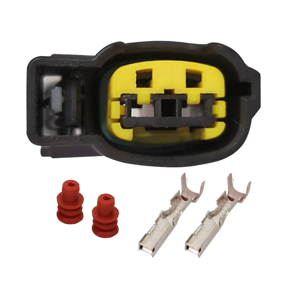 2 Pins Ignition Coil Connector Plug fits Hyundai Nissan Kia 49093-0211