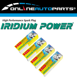 Set of 4 Denso Iridium Spark Plugs for Kia Rio UB 4 cyl 1.4L G4FA 2011~2017