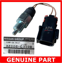 Load image into Gallery viewer, GENUINE Nissan Navara D40 Spain Thai 6MT Gearbox Neutral Position Switch Sensor