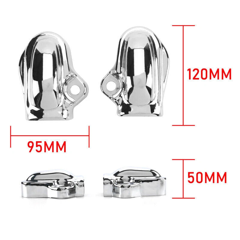 Chrome Rear Axle Cover Bar Shield Swingarm Cap For Harley VRSC V Rod VRSCA VRSCX
