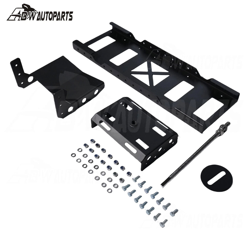 Heavy Duty Aluminium Ute Toolbox Canopy Spare Wheel Carrier /Holder 5mm thick AU