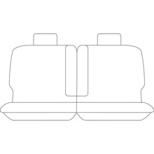 Load image into Gallery viewer, Sperling Getaway Neoprene Middle Black - Silver Stitch Seat Covers Suits Patr...