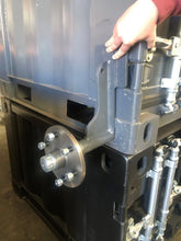 Load image into Gallery viewer, SHIPPING CONTAINER WHEELS (PAIR) With Land Cruiser Hubs