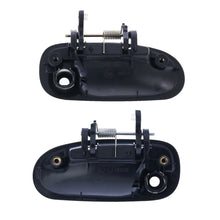 Load image into Gallery viewer, 2pc Front Left &amp; Right Outer Door Handle Black For Honda Civic EK 1995-01