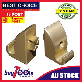 Holden Commodore Sunvisor SUN VISOR Bracket Clip x2 GOLD VB VC VH VK VL