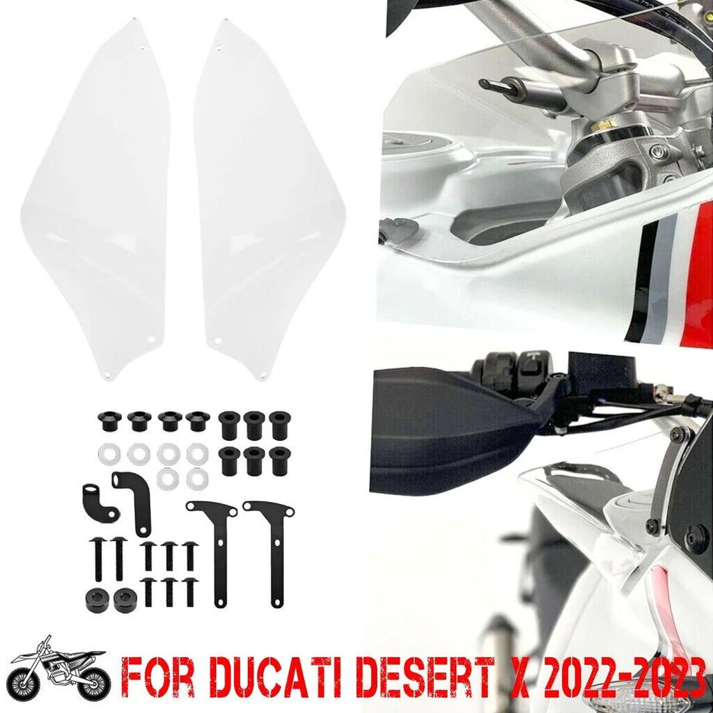 Pair Side Spoiler Wind Deflector Fairing Cover For Ducati DesertX Desert X 22-23