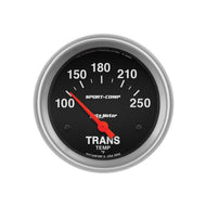 Autometer Sport-Comp 2-5/8in Trans Temp Gauge 100-250F Short Sweep Electric A...