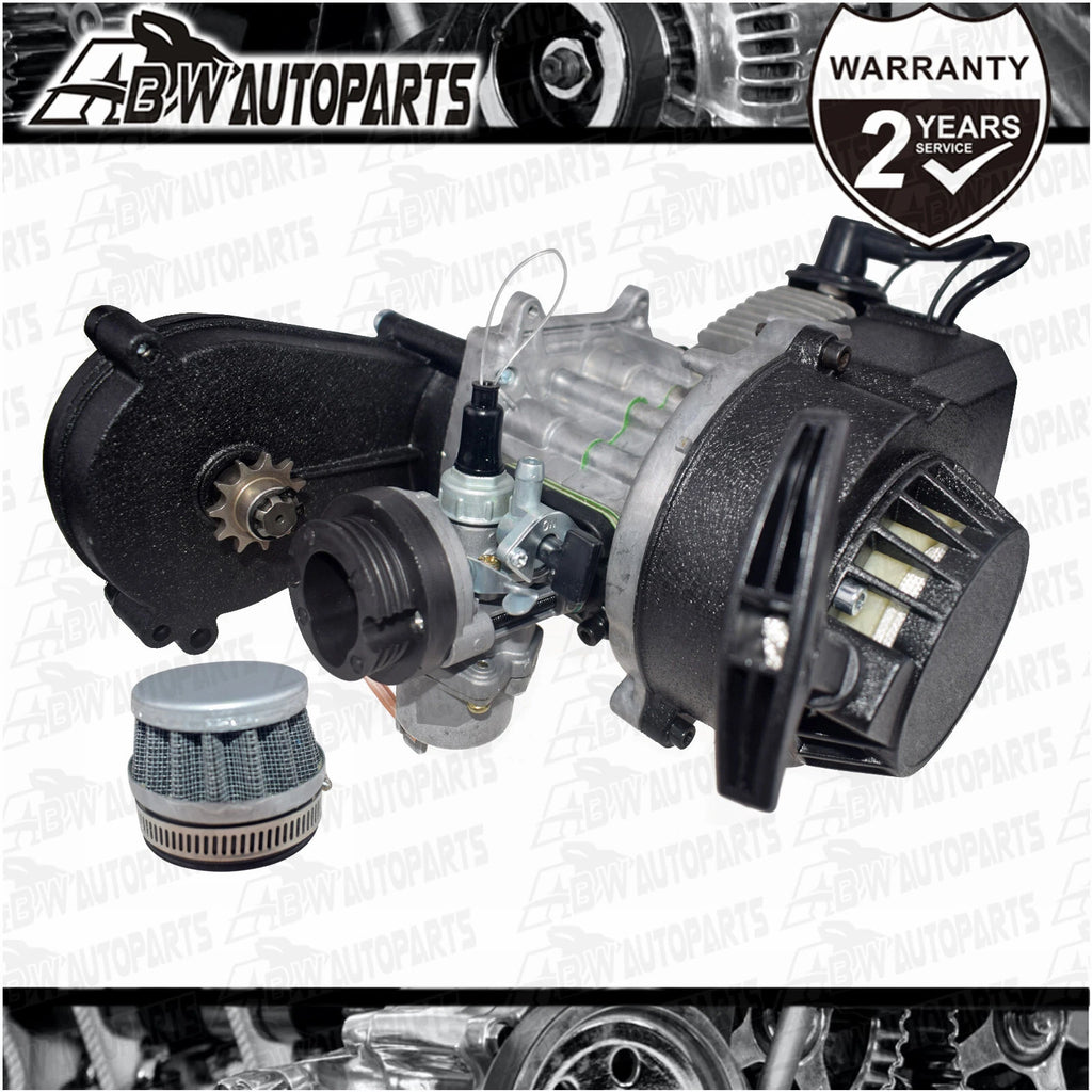 49cc 2 Stroke Pull Start Engine Motor Mini Pocket Pit Dirt Quad Bike ATV Scooter