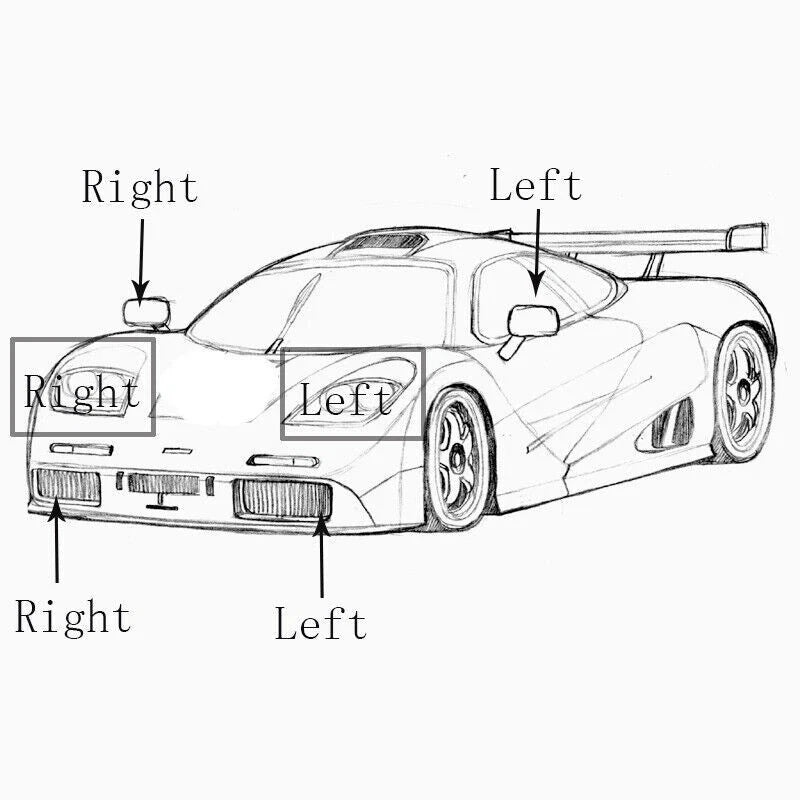 Pair Front Bumper Fog Lights Lamps Clear Lens For BMW E36 3 Series 1992-1998 ST