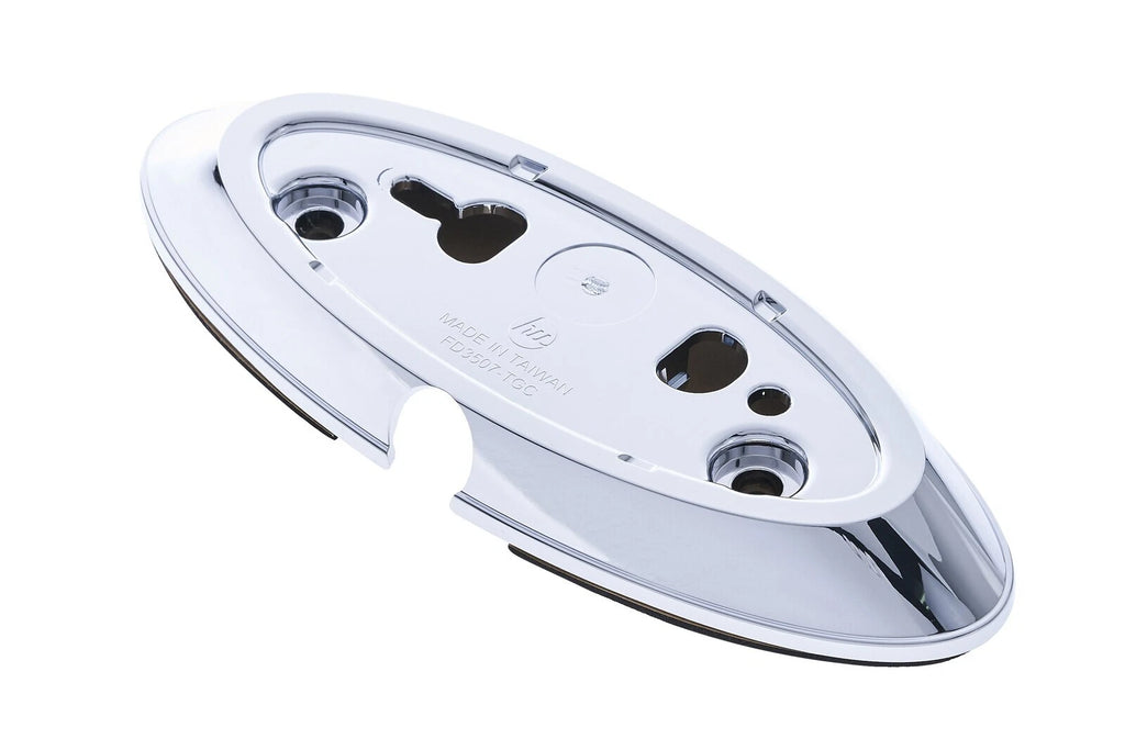 Oval Tailgate Badge No Logo For Ford F150/F250 Super Duty/F350 Super Duty