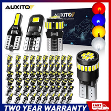 Load image into Gallery viewer, 10PCS T10 168 175 LED Car Side Wedge Parker Light Bulb Super Bright White Red A