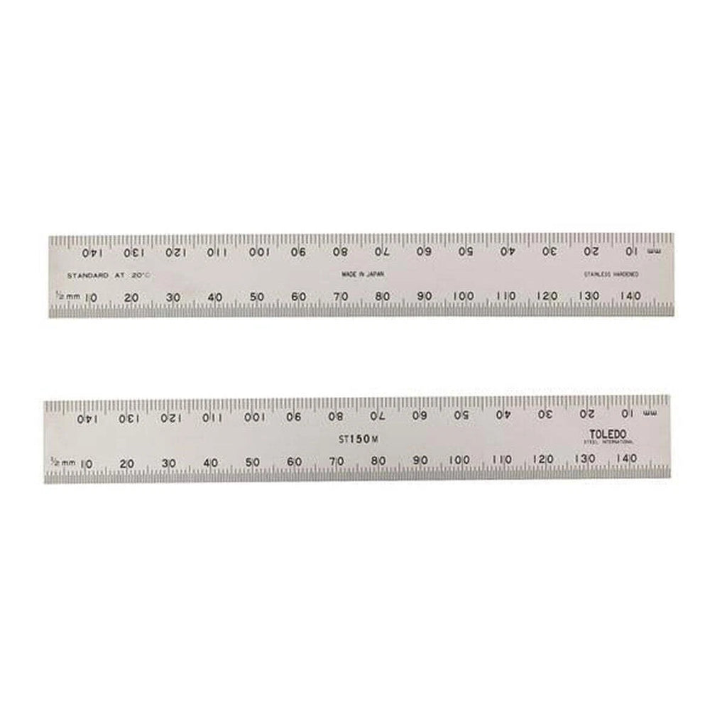 Toledo Stainless Steel Ruler 150mm ST150M